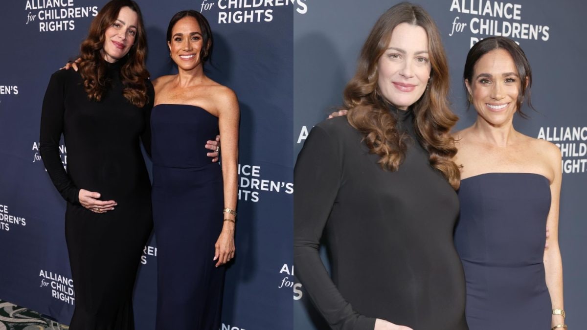 Meghan Markle Shares An Ode To Princess Diana In Navy Ralph Lauren Dress | Fashion News - News18