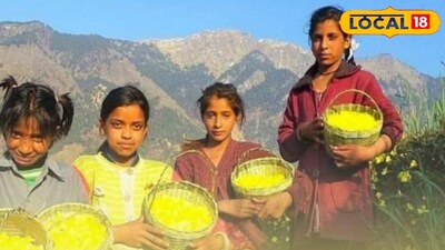 Tree Man Manmohan Bathkora explains that Fyonli’s story symbolises the Himalayan belief that human beings and nature are interconnected and complete each other. (Local18)