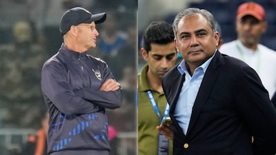 Gary Kirsten (left) and Mohsin Naqvi (PTI Photo)