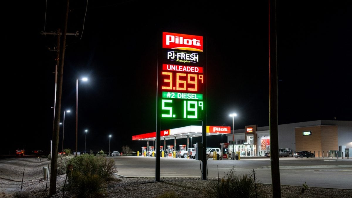 US Recession By Year End? Polymarket Sees 36% Odds As Gas Prices Surge Toward $4 A Gallon