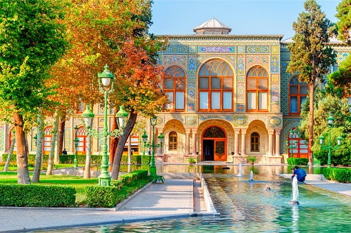 Iranian media on Monday reported that Golestan Palace, a UNESCO World Heritage Site in Tehran, was damaged during recent airstrikes on the Iranian capital. Iranian media on Monday reported that Golestan Palace, a UNESCO World Heritage Site in Tehran, was damaged during recent airstrikes on the Iranian capital.
