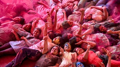 By 2026, the global Holi economy—encompassing organic gulal exports, event ticket sales, and specialised street food—has become a multi-billion dollar industry. (Representational image/PTI)