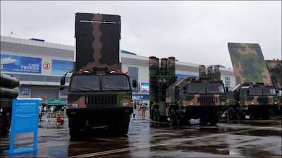 China's HQ-9B surface-to-air missile weapon system failed in Iran and Pakistan. (Reuters/File)