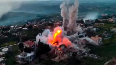 Screengrab of viral video shared online