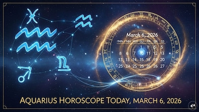 Aquarius Horoscope Today: Astrological predictions by Chirag Daruwalla for kumbha rashi on March 6, 2026. (AI generated image)