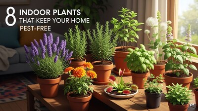8 Indoor Plants That Keep Your Home Pest-Free