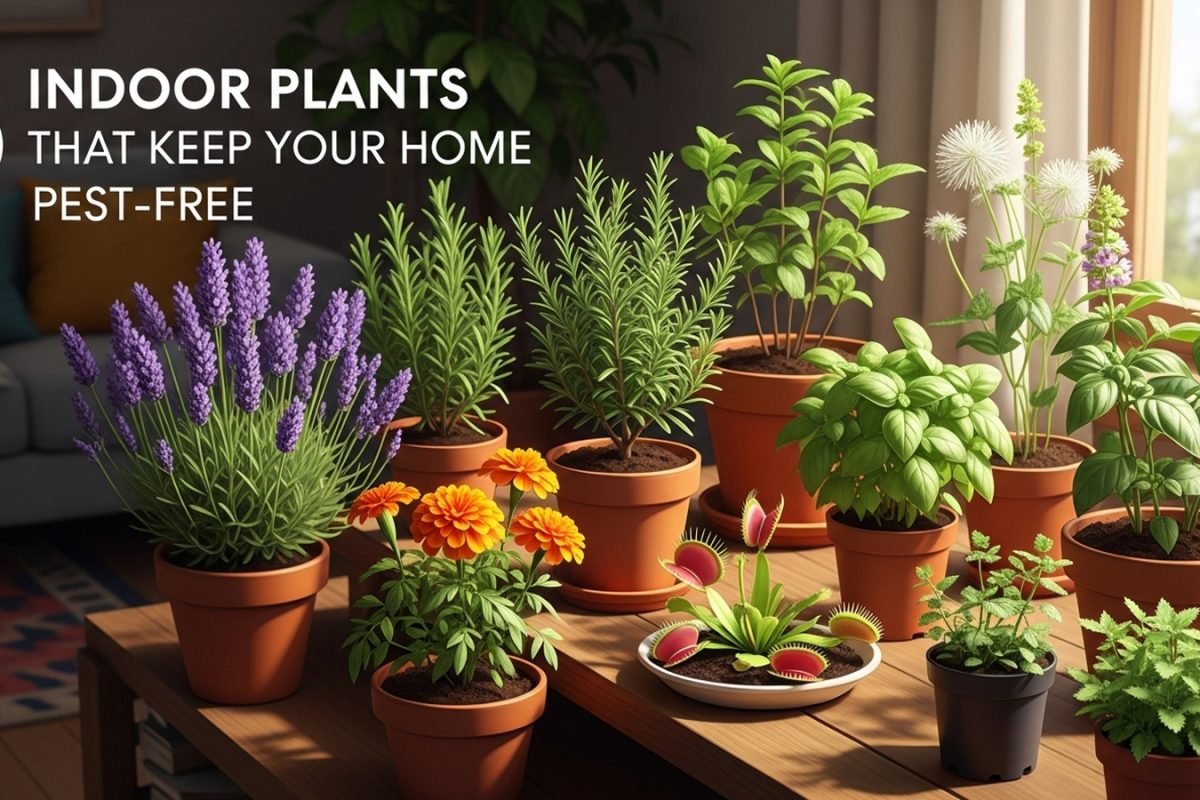 8 Indoor Plants That Keep Your Home Pest-Free