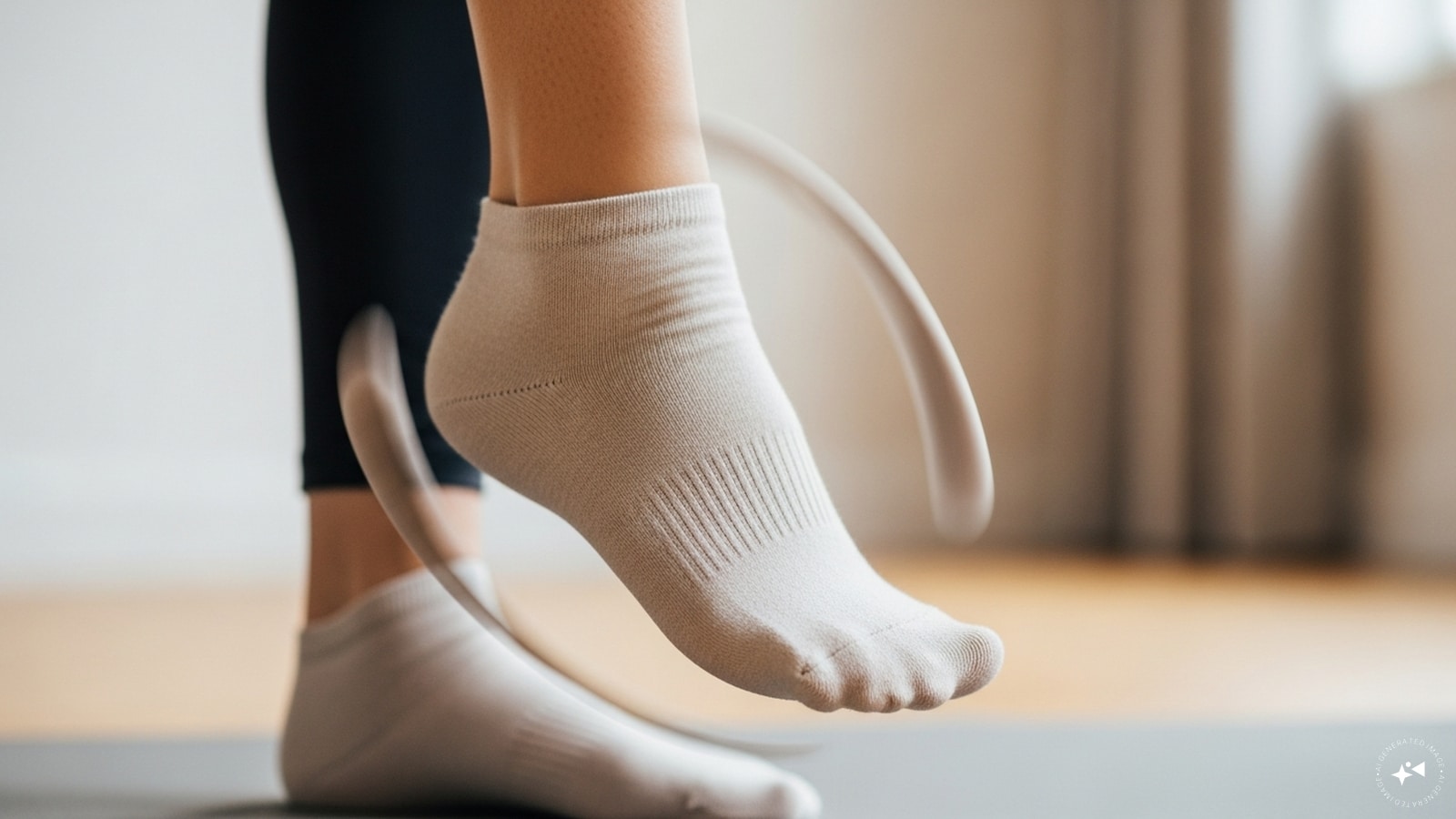 Ankle Rotation: Lift one foot slightly and rotate your ankle in smooth circles, both clockwise and counter-clockwise. This prevents strain in your lower legs, ensuring your feet stay comfortable even when you are dancing or standing for hours on end during Holi.