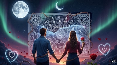 Love Horoscope Today, March 14, 2026, Know daily relationship horoscope for zodiac signs. (AI generated image)