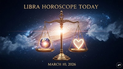 Libra Horoscope Today: Astrological predictions by Chirag Daruwalla for tula rashi on March 10 2026. (AI generated image)