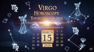 Virgo Horoscope today: Astrological predictions by Chirag Daruwalla for kanya rashi on March 15, 2026. (AI generated image