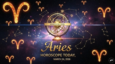 Aries Horoscope Today: Astrological predictions by Chirag Daruwalla for mesha rashi on March 24, 2026. (AI generated image)
