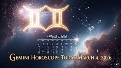Gemini Horoscope today: Astrological predictions by Chirag Daruwalla for mithuna rashi on March 4, 2026. (AI generated image)