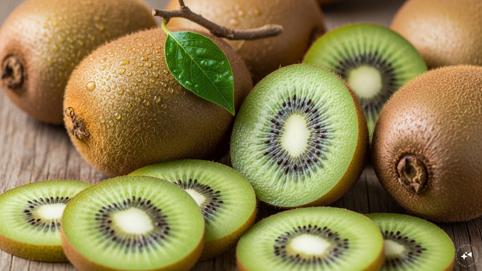 Kiwi: Kiwi is a small fruit packed with vitamin C, often exceeding the amount found in oranges. Its tangy-sweet flavor makes it perfect for smoothies or fruit salads, while its antioxidants support immunity and skin health effectively.