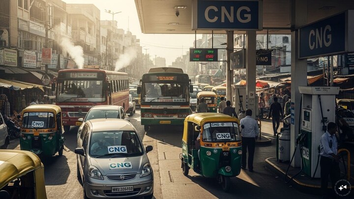 Torrent Gas Lifts CNG Price by Rs 2.50 per Kilogram, Prompting Concerns Among Auto Drivers and Commuters