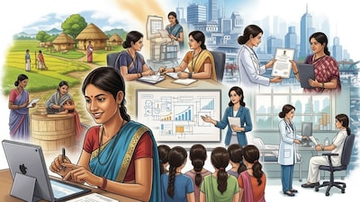 Several government schemes aim to support women’s education, financial independence, health and entrepreneurship across India. (AI generated image)