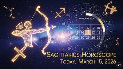 Sagittarius Horoscope Today: Astrological predictions by Chirag Daruwalla for dhanu rashi on March 15, 2026. (AI generated image)