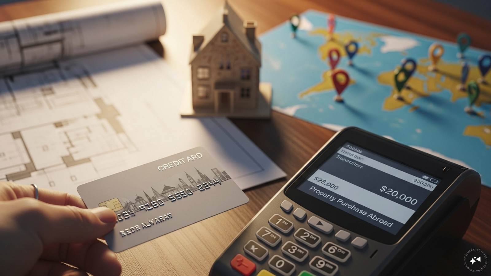 Overseas Property: Under regulations like India’s FEMA, using a credit card to buy real estate abroad is strictly prohibited. Credit cards are for "current account" transactions like travel or shopping; using them for "capital account" investments like land can trigger legal investigations. Overseas Property: Under regulations like India’s FEMA, using a credit card to buy real estate abroad is strictly prohibited. Credit cards are for "current account" transactions like travel or shopping; using them for "capital account" investments like land can trigger legal investigations.