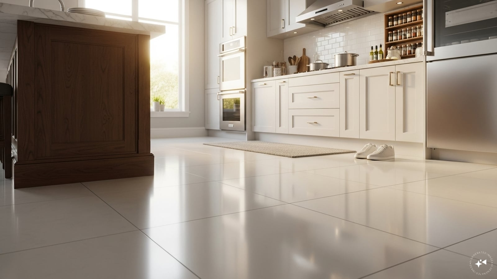 Maintain Clean and Dry Floors: Spilled water, oil, or food on the kitchen floor can cause slips and falls. Clean spills immediately and ensure the floor remains dry. Wearing non-slip footwear while cooking can also reduce the chances of accidents.