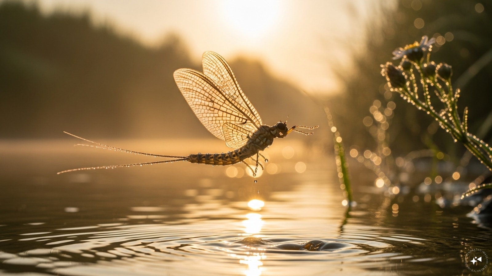 Mayfly: Mayflies are known to have one of the shortest lifespans in the animal world. Adult mayflies often live only a few hours to a day. Their short existence is mainly focused on reproduction before they quickly complete their life cycle.