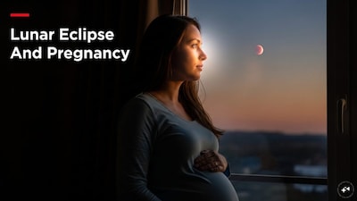 Lunar Eclipse, March 3, 2026: Pregnant women should prioritise health and wellness, rather than superstition. (AI generated image)