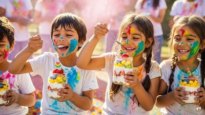 Holi For Kids: Colourful Snacks And Sweets