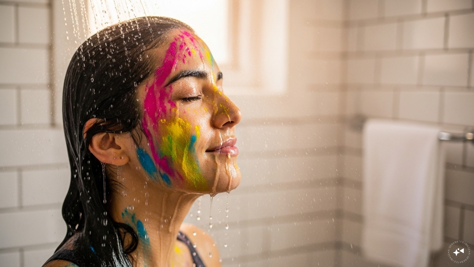 Using Hot Water: While it feels comforting, washing off colours with extremely hot water is counterproductive. Hot water dehydrates your skin and opens pores further, allowing chemical dyes to penetrate deeper. Always opt for lukewarm or room-temperature water for your post-Holi shower.