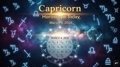 Capricorn Horoscope Today: Astrological predictions by Chirag Daruwalla for makara rashi on March 4, 2026. (AI generated image)