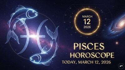 Pisces Horoscope Today: Astrological predictions by Chirag Daruwalla for meena rashi on March 12, 2026. (AI generated image)