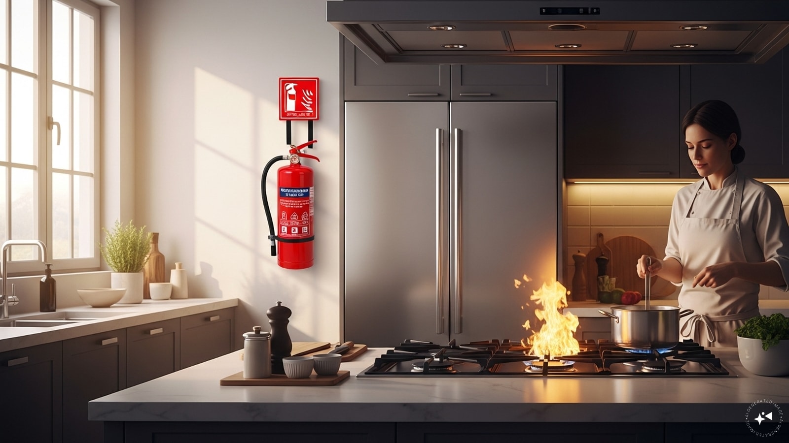Keep a Fire Extinguisher Handy: A small kitchen fire extinguisher can make a crucial difference during emergencies. Ensure it is easily accessible and that family members know how to use it. Quick action can prevent minor incidents from turning into major disasters.