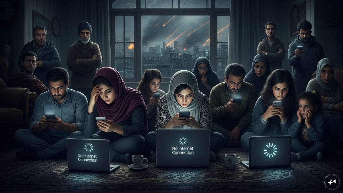 ‘Information Siege’: Nearly 99% Iranians Cut Off From Internet Amid War