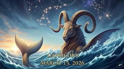 Capricorn Horoscope Today: Astrological predictions by Chirag Daruwalla for makara rashi on Mrach 13 2026. (AI generated image)