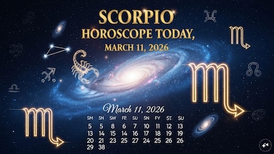 Scorpio Horoscope Today: Astrological predictions by Chirag Daruwalla for Vrishchika rashi on March 11, 2026. (AI generated image)