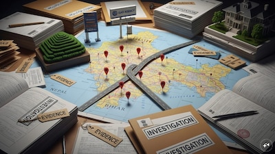 Officials said the scale of recoveries necessitated coordinated raids across districts. (AI Generated)