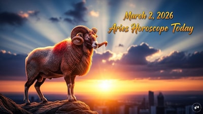Aries Horoscope Today: Astrological predictions by Chirag Daruwalla for mesha rashi on March 2 2026. (AI generated image)