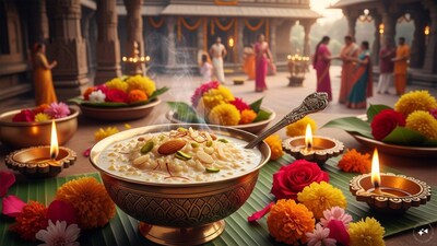 Kheer (Across India): No Indian festival is complete without Kheer. Made with rice, milk, sugar, and flavoured with cardamom or saffron, this timeless dessert is offered in temples and homes alike. Each region has its own variation, but its significance remains universal.