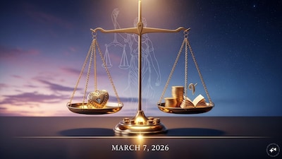 Libra Horoscope Today: Astrological predictions by Chirag Daruwalla for tula rashi on March 7 2026. (AI generated image)