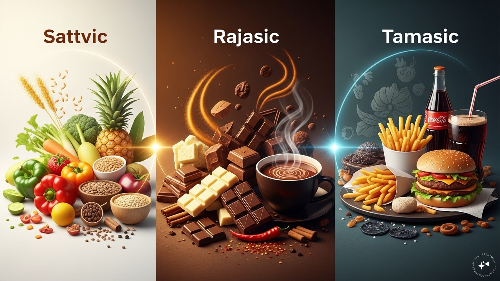  In Ayurveda, food is categorized as Sattvic (pure), Rajasic (stimulating), or Tamasic (dull). Chocolate is inherently Rajasic—it stimulates the mind and body.