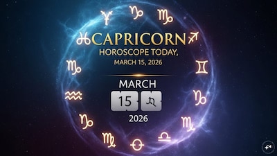Capricorn Horoscope Today: Astrological predictions by Chirag Daruwalla for makara rashi on March 15, 2026. (AI generated image)