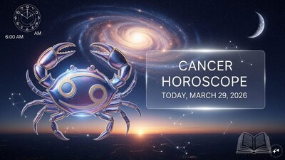 Cancer Horoscope Today: Astrological predictions by Chirag Daruwalla for kark rashi on March 29 2026. (AI generated image)