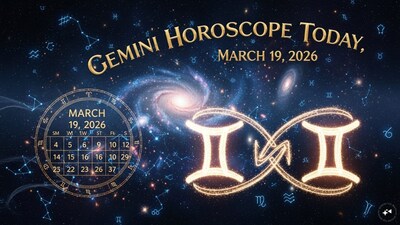 Gemini Horoscope today: Astrological predictions by Chirag Daruwalla for mithuna rashi on March 19, 2026. (AI generated image)