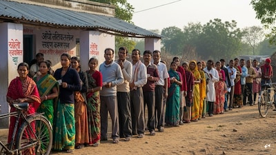 Tamil Nadu will vote on April 23 and the results will be announced on May 4. (AI Generated Image)