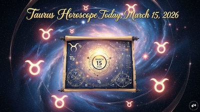 Taurus Horoscope today: Astrological predictions by Chirag Daruwalla for vrishabha rashi on March 15, 2026. (AI generated image)