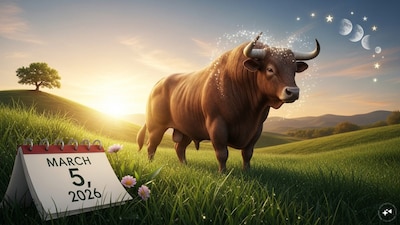 Taurus Horoscope today: Astrological predictions by Chirag Daruwalla for vrishabha rashi on March 5 2025. (AI generated image)