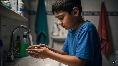 For some children, touching a doorknob or seeing dust can trigger panic, and this is how OCD turns ordinary moments into overwhelming challenges (Representative Image)