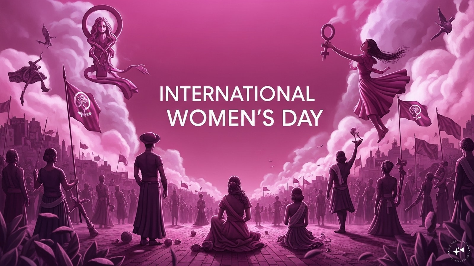 Among the three colours, purple is the most prominent symbol of Women’s Day. It represents justice, dignity and loyalty to the cause of gender equality. (Image: Pexels)