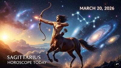 Sagittarius Horoscope Today: Astrological predictions by Chirag Daruwalla for dhanu rashi on March 20 2026. (AI generated image)