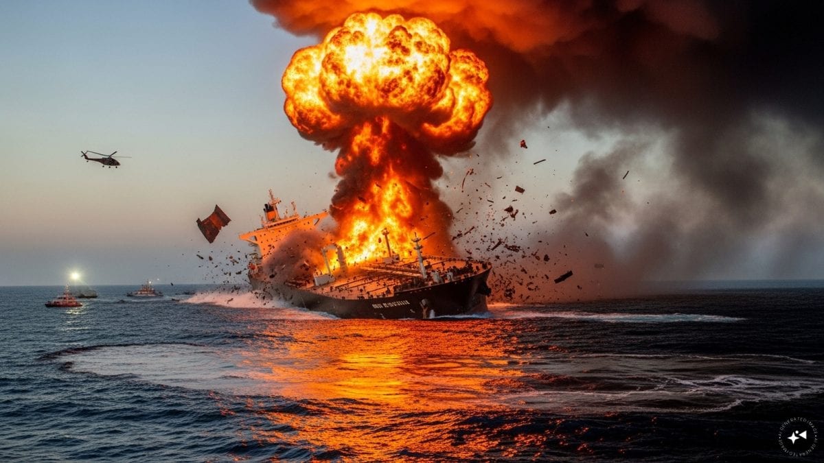 Tanker Hit By ‘Large Explosion’ Off Kuwait, Oil Spill Reported