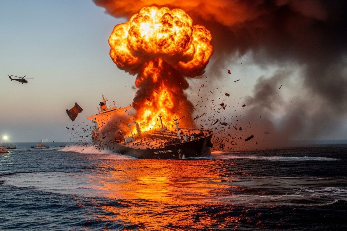 Tanker Hit By ‘Large Explosion’ Off Kuwait, Oil Spill Reported