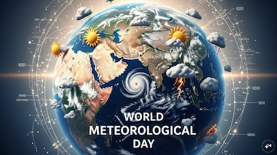 World Meteorological Day 2026 theme is 'Observing today, protecting tomorrow'.